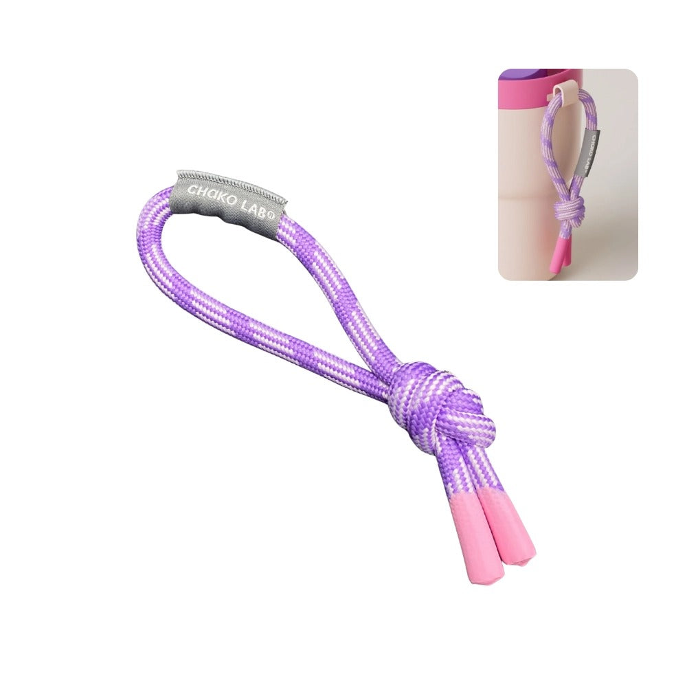 Twist Tumbler Braided Handle Strap
