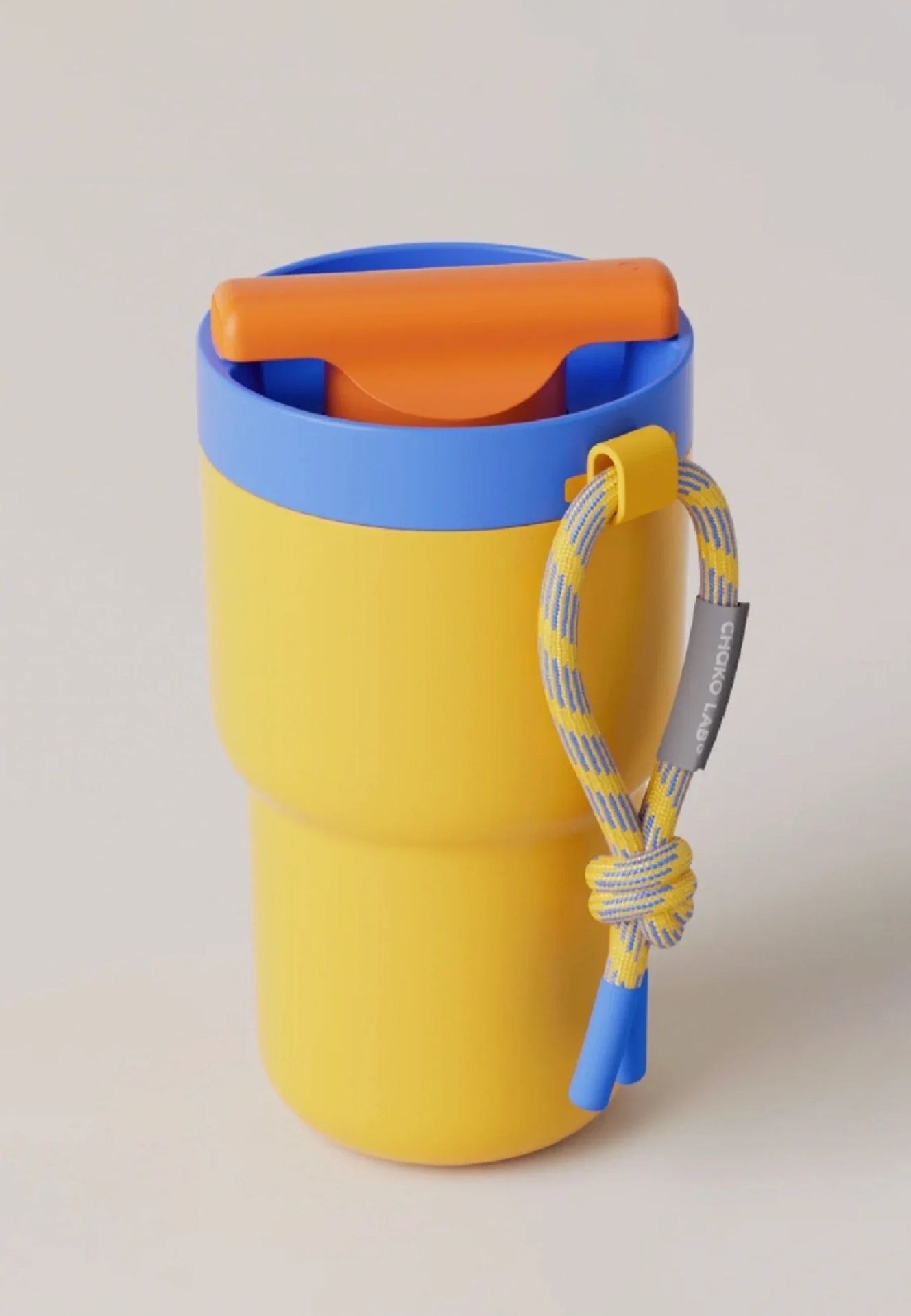 Twist Tumbler Braided Handle Strap
