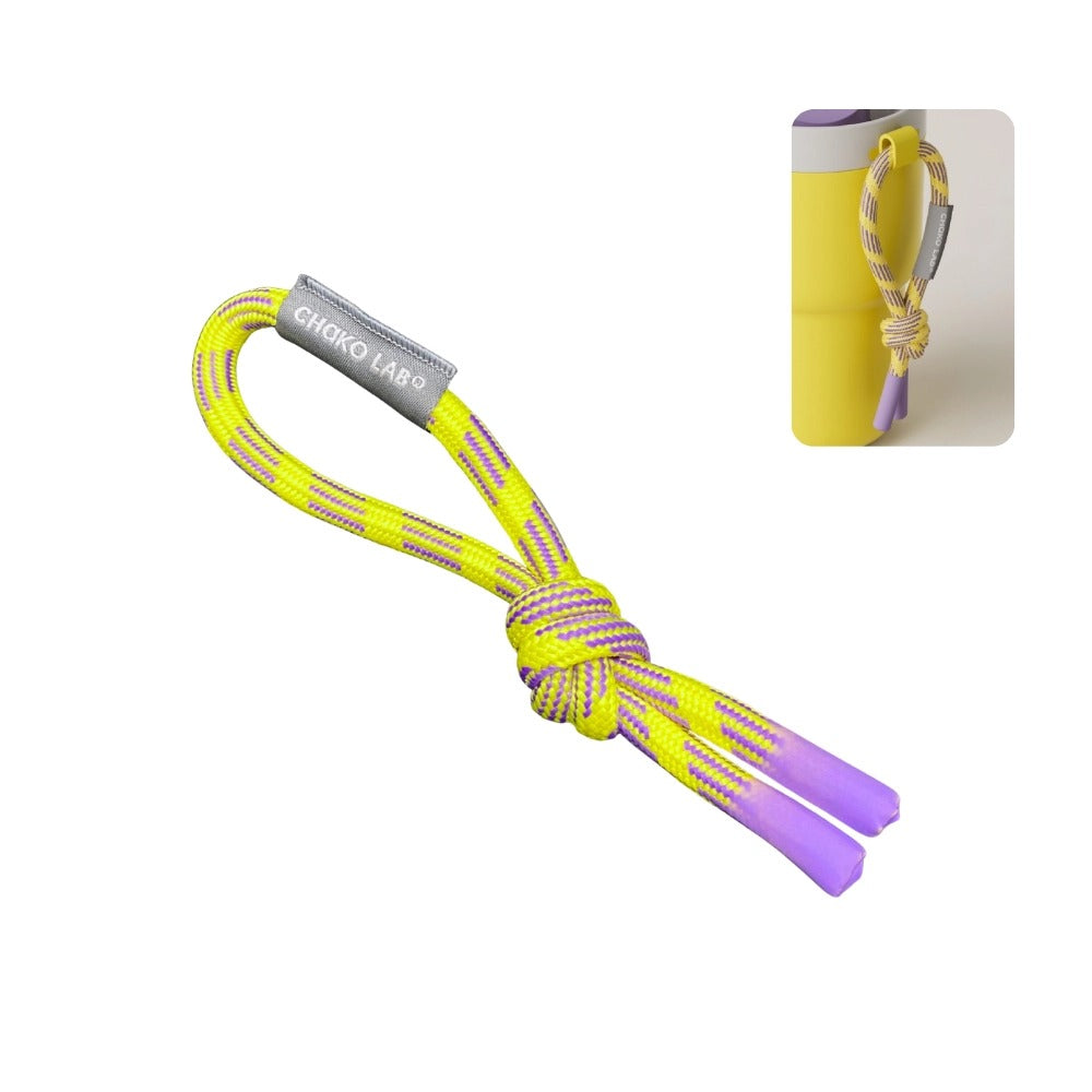 Twist Tumbler Braided Handle Strap