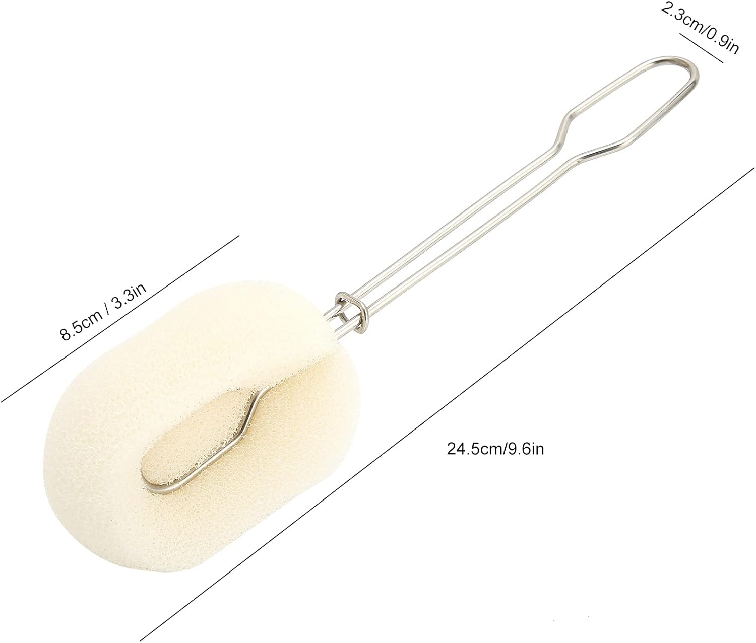 Stainless steel cup brush