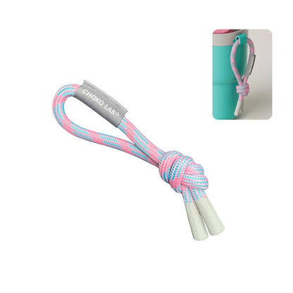 Twist Tumbler Braided Handle Strap