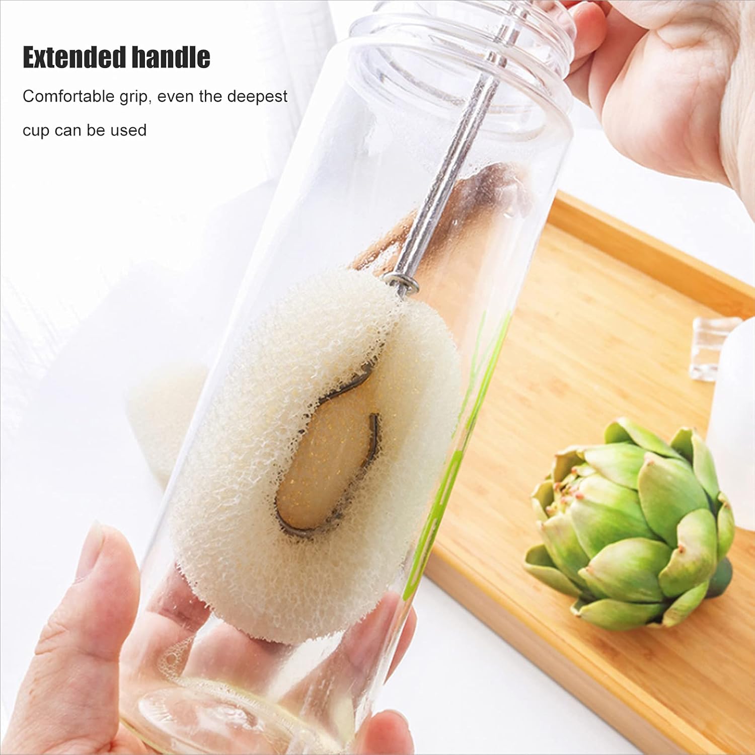 Stainless steel cup brush