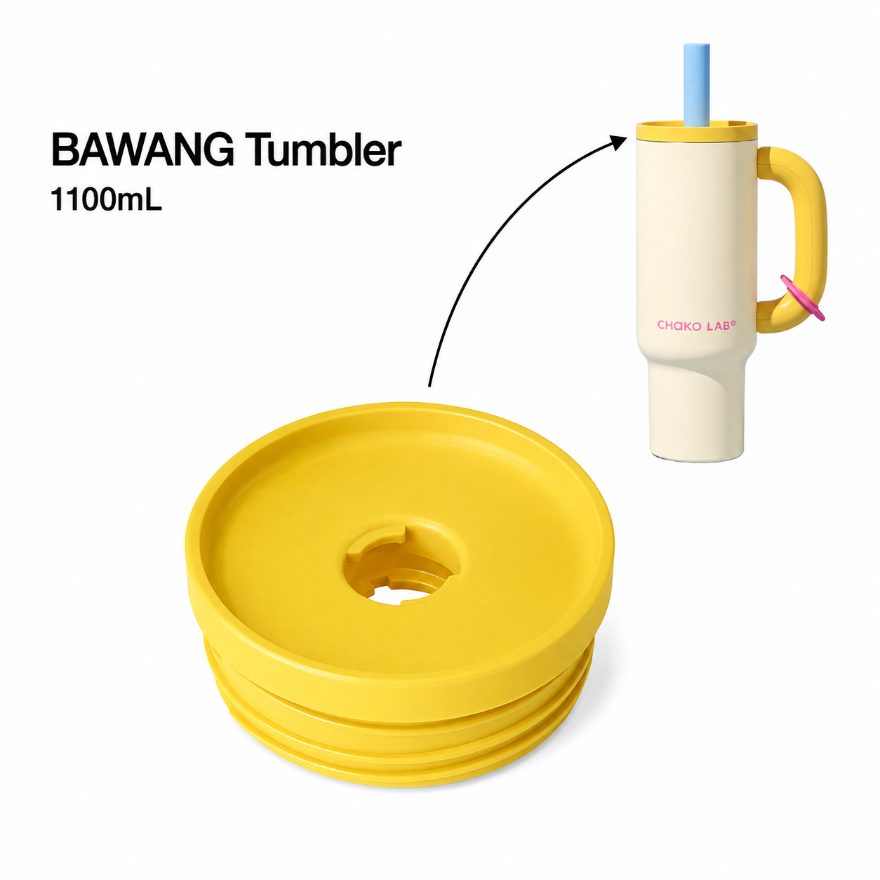 Chako Lab Bawang Cup - Lid Bawang (Spare Parts )